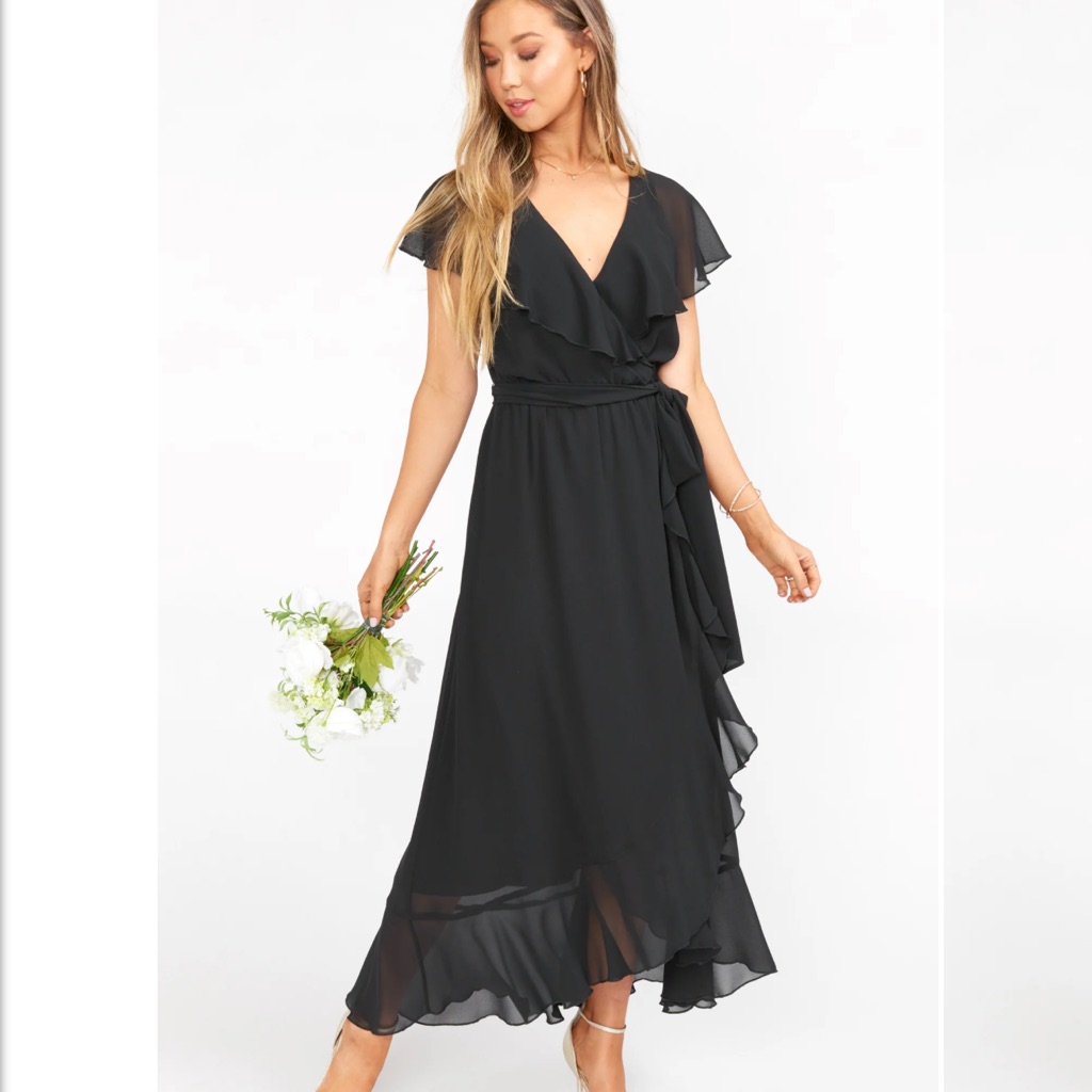 knee length dresses for ladies Reese Ruffle Dress ~ Dusty Blush Crisp  Show Me Your Mumu